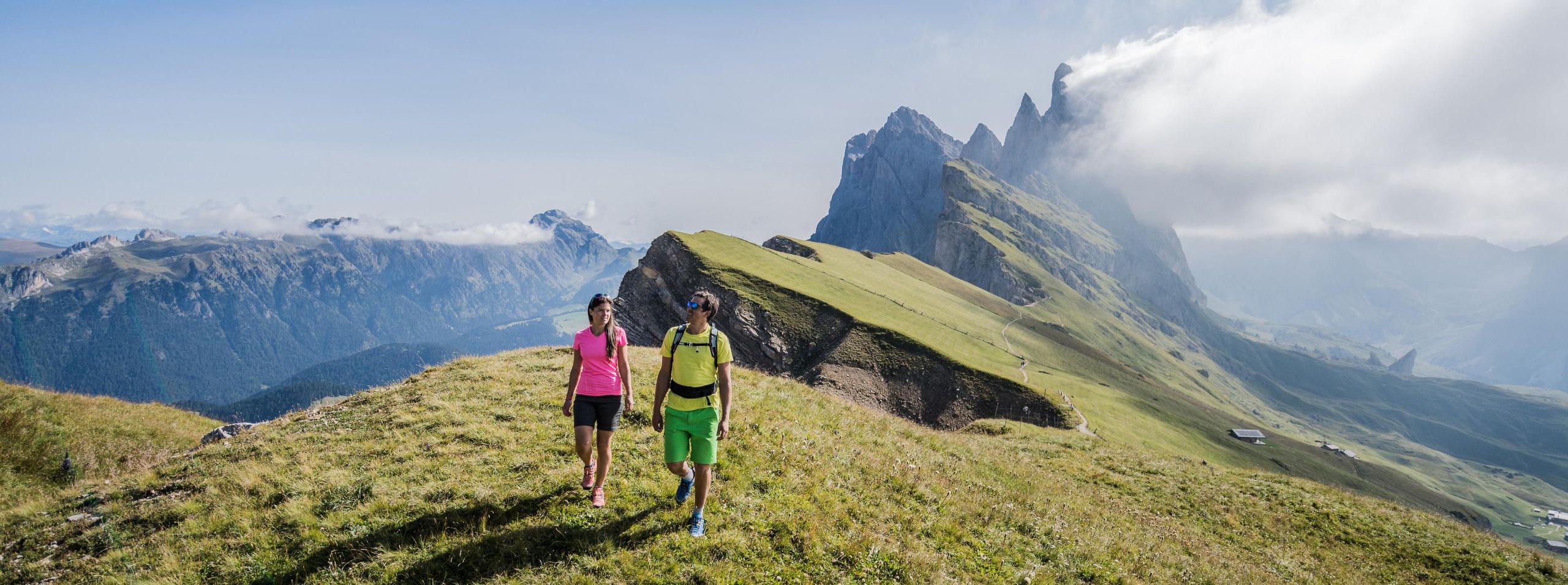 Hike van Seceda naar Wolkenstein